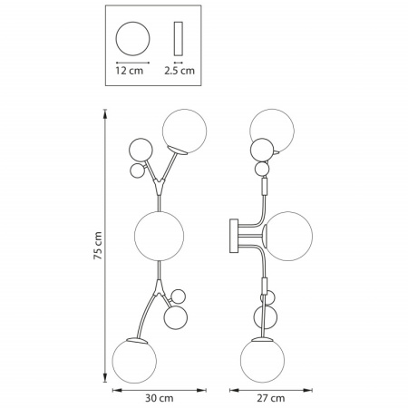 Настенные бра — Бра Lightstar 815537 купить в  Настенные бра — Бра Lightstar 815537 купить в