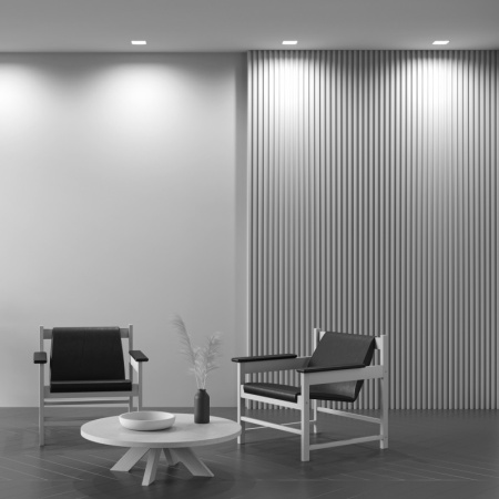 Встраиваемые точечные светильники — Встраиваемый светильник Maytoni Technical DL054-12W4K-W купить в 