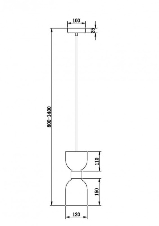 Подвесные светильники — Подвесной светильник Freya FR5203PL-01CH1 купить в 