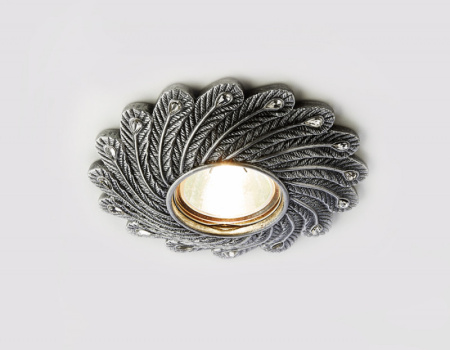 Встраиваемые точечные светильники — Встраиваемый светильник Ambrella Light D4466 SL купить в 