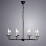 Люстры подвесные — Подвесная люстра ARTE Lamp A1857LM-8BK купить в  Люстры подвесные — Подвесная люстра ARTE Lamp A1857LM-8BK купить в