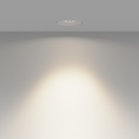 Встраиваемые точечные светильники — Встраиваемый светильник Maytoni Technical DL060-9W3-4-6K-TRS-W купить в 