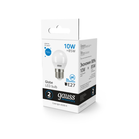 Светодиодные лампы — Светодиодная лампа Gauss 53230 купить в 