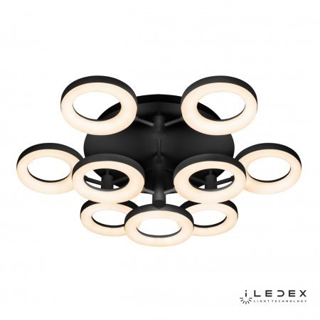 Свет для дома — Потолочная люстра iLedex Jomo FS-014-X9 108W BK купить в  Свет для дома — Потолочная люстра iLedex Jomo FS-014-X9 108W BK купить в