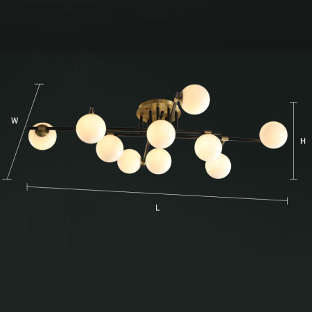 Люстры накладные — Накладная люстра ImperiumLoft 207942-23 купить в 