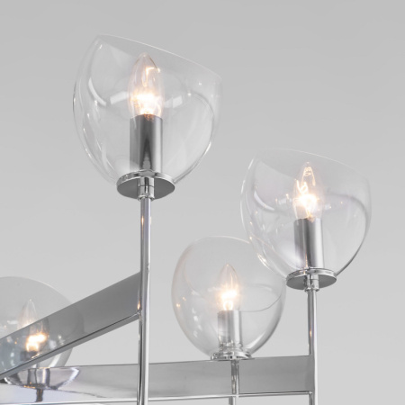 Люстры на штанге — Люстра на штанге Eurosvet 60130/8 хром Smart купить в 