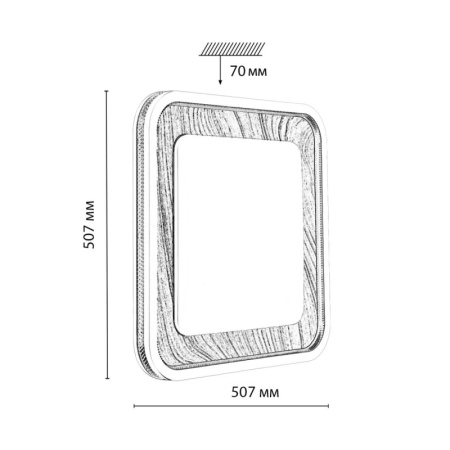 Накладные светильники — Накладной светильник Sonex 7682/EL купить в 