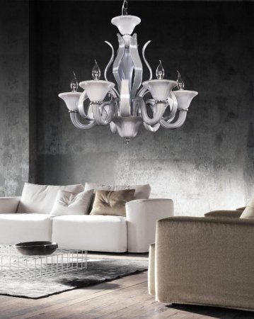 Люстры подвесные — Подвесная люстра Lumina Deco LDP 5015-6 GREY купить в 
