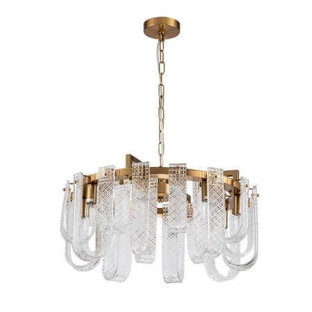 Люстры подвесные — Подвесная люстра Indigo BRINA 12027/8P Brass V000364 купить в  Люстры подвесные — Подвесная люстра Indigo BRINA 12027/8P Brass V000364 купить в