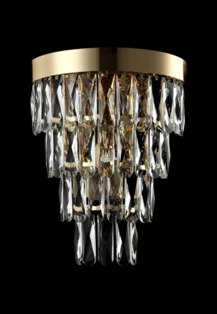 Настенные бра — Бра Crystal Lux ABIGAIL AP3 GOLD/TRANSPARENT купить в  Настенные бра — Бра Crystal Lux ABIGAIL AP3 GOLD/TRANSPARENT купить в