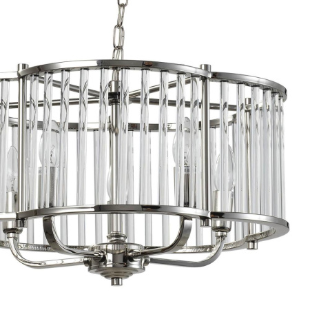 Люстры подвесные — Подвесная люстра Lumien Hall Мартино LH3038/5P-B-NK-CL купить в 