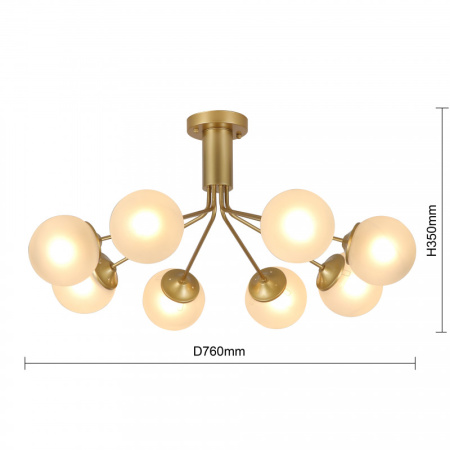 Люстры на штанге — Люстра на штанге F-Promo 2631-8U купить в 