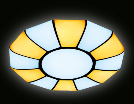 Накладные светильники — Накладной светильник Ambrella Light FP2313L WH 114W D480 купить в 