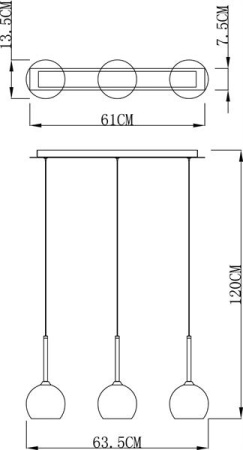 Подвесные светильники — Подвесной светильник Deko-Light Bunda 342115 купить в 