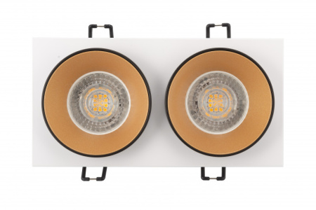 Встраиваемые точечные светильники — Встраиваемый светильник Denkirs DK2422-GD купить в 