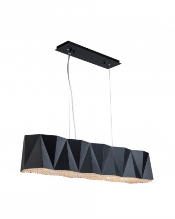 Люстры подвесные — Подвесная люстра Lucia Tucci MOON 4671.8 black купить в 