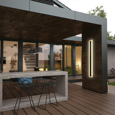 Уличные настенные светильники — Светильник настенный Feron 48017 купить в 