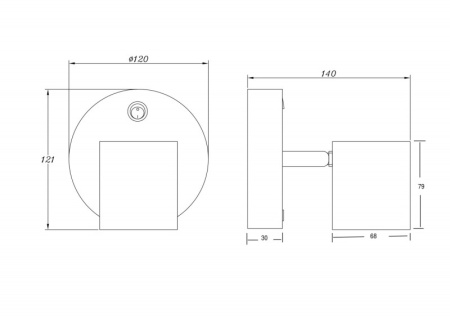Споты — Спот Freya FR10006CW-L6W купить в 