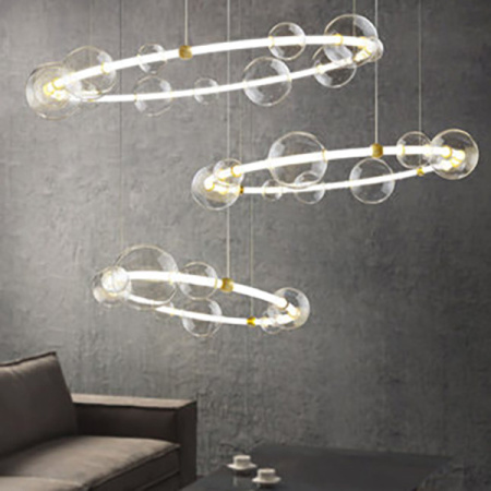 Люстры подвесные — Подвесная люстра Imperium Loft Sessa Ring 195006-23 купить в 