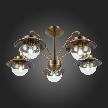 Люстры на штанге — Люстра на штанге Evoluce SLE110102-05 купить в 