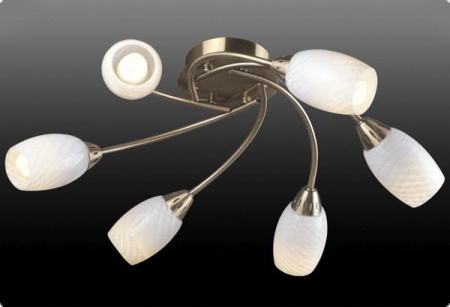 Люстры накладные — Накладная люстра Donolux C100002/6AB купить в 