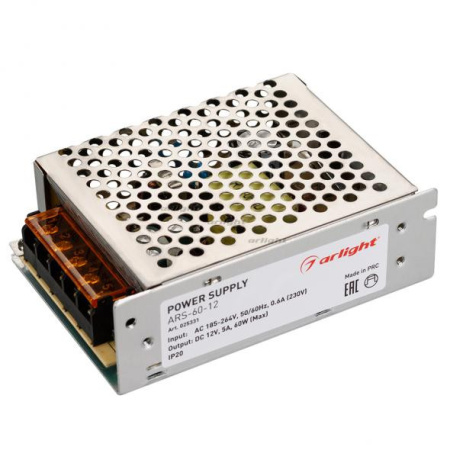 Блоки питания для светодиодных лент — Блок питания для светодиодной ленты Arlight 025331 купить в 