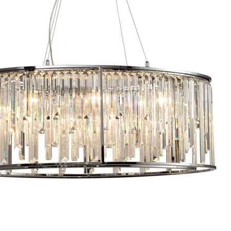 Люстры подвесные — Подвесная люстра Lumien Hall Сиена LH3050/8PO-CR-CL купить в 