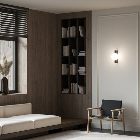 Настенные бра — Бра Maytoni MOD324WL-01B купить в 