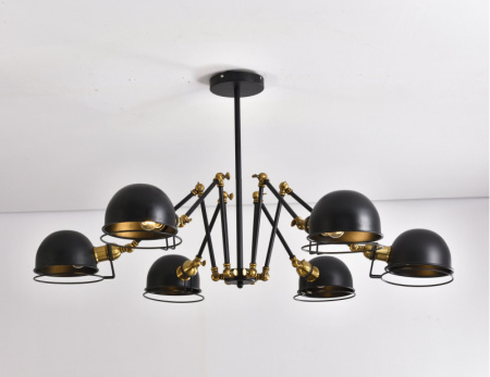 Люстры на штанге — Люстра на штанге Lumina Deco LDP D015-6 BK купить в  Люстры на штанге — Люстра на штанге Lumina Deco LDP D015-6 BK купить в