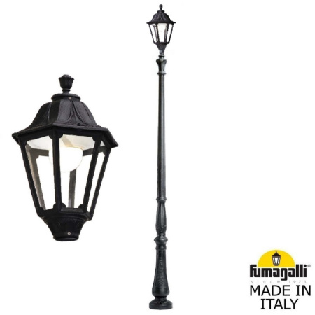 Высокие уличные фонари — Садово-парковый светильник Fumagalli E35.205.000.AXH27 купить в 