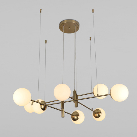 Люстры подвесные — Подвесная люстра Eurosvet 70146/8 латунь купить в 