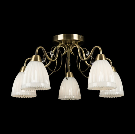 Люстры накладные — Накладная люстра Freya FR2757-PL-05-BZ купить в 