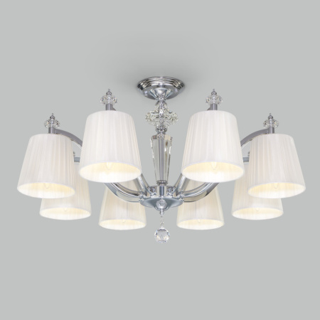 Люстры на штанге — Люстра на штанге Eurosvet 60122/8 хром купить в 