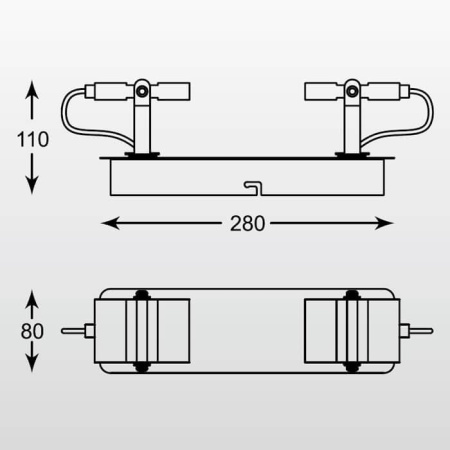 Споты — Светодиодный спот Zumaline Costa CK170208-2 купить в 