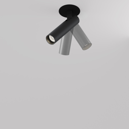 Встраиваемые точечные светильники — Встраиваемый светильник Maytoni Technical C141RS-L125-6W4K-B купить в 