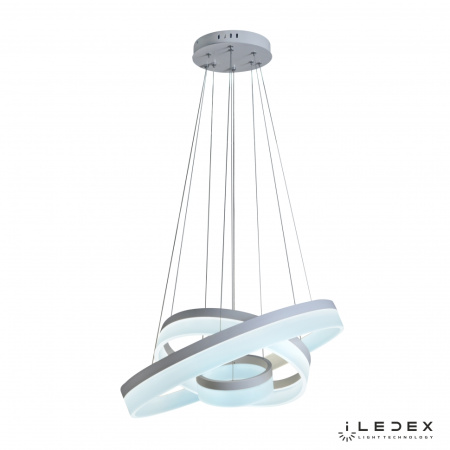 Подвесные светильники — Подвесная люстра iLedex Around D0301-3 (200x400x600) WH купить в  Подвесные светильники — Подвесная люстра iLedex Around D0301-3 (200x400x600) WH купить в