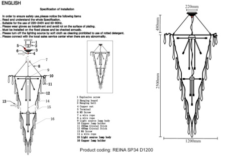 Люстры каскадные — Каскадная люстра Crystal Lux REINA SP34 D1200 GOLD PEARL купить в  Люстры каскадные — Каскадная люстра Crystal Lux REINA SP34 D1200 GOLD PEARL купить в