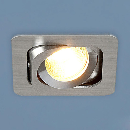 Встраиваемые точечные светильники — Встраиваемый светильник Elektrostandard 1021/1 CH (хром) купить в 