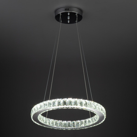 Люстры подвесные — Подвесная люстра Eurosvet 90023/1 хром купить в 