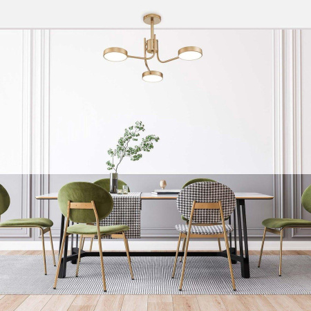 Люстры на штанге — Потолочная светодиодная люстра Escada Skylar 10258/3LED купить в  Люстры на штанге — Потолочная светодиодная люстра Escada Skylar 10258/3LED купить в