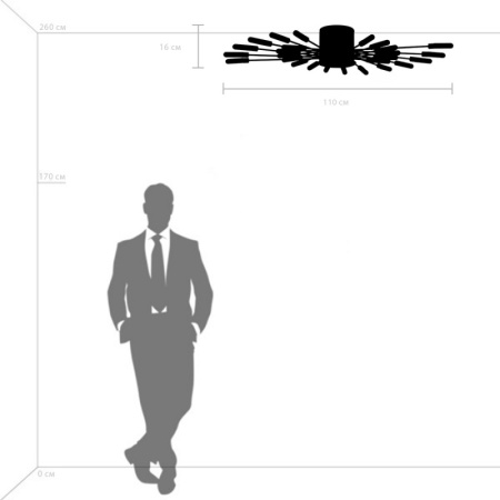 Люстры накладные — Накладная люстра Lightstar 732283 купить в 