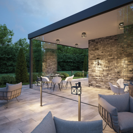 Накладные уличные светильники — Накладной уличный светильник Novotech 358449 купить в 