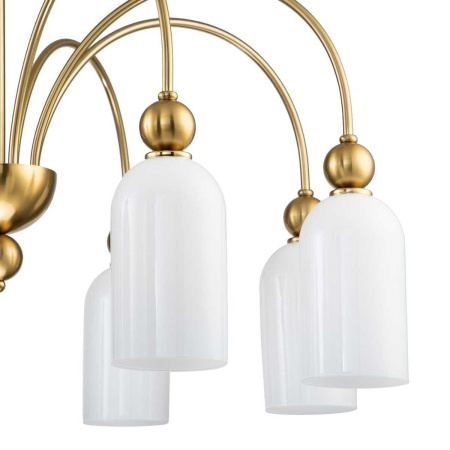 Люстры на штанге — Потолочная люстра Escada ODE 686/8PL Copper купить в 