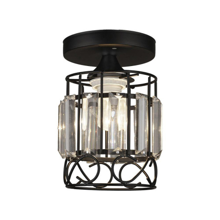 Потолочные светильники — Потолочный светильник Seven Fires Beteni WD3567/1C-BK-CL купить в 