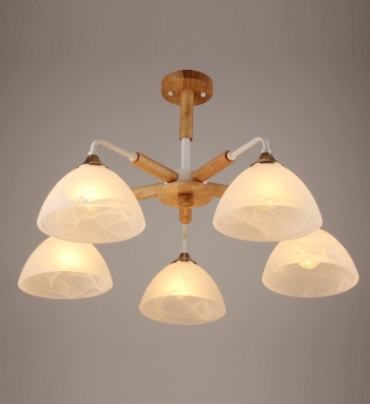 Потолочные люстры — 00816/5 белый купить в 