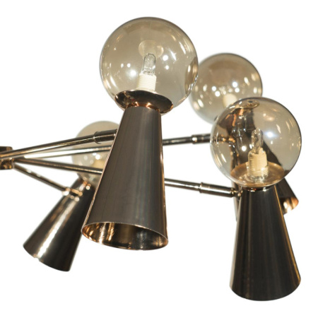 Люстры на штанге — Люстра на штанге LOFT IT 10046/8 Gold купить в  Люстры на штанге — Люстра на штанге LOFT IT 10046/8 Gold купить в