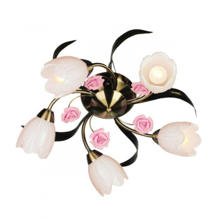 Люстры накладные — Накладная люстра Omnilux OML-38507-05 купить в 