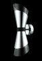 Настенные бра — Бра Crystal Lux GRIS AP2 CHROME купить в 