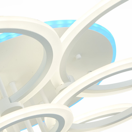 Люстры накладные — Накладная люстра Evoluce SLE500552-08RGB купить в 