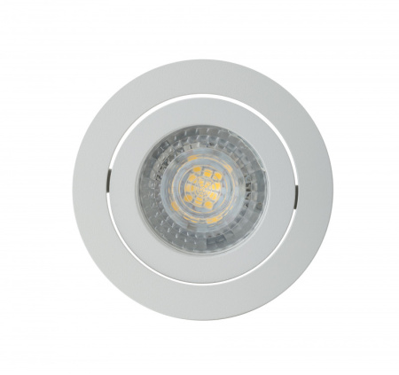 Встраиваемые точечные светильники — Встраиваемый светильник Denkirs DK2017-WH купить в 